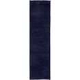 thumbnail image 1 of Rugs.com Lattice Shag Collection Rug – 10 Ft Runner Navy Blue Shag Rug Perfect For Hallways, Entryways, 1 of 6