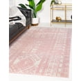 thumbnail image 1 of Rugs.com Lennon Collection Rug – 7' x 10' Pink Medium Rug Perfect For Bedrooms, Dining Rooms, Living Rooms, 1 of 9