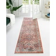 thumbnail image 1 of Rugs.com Lola Collection Rug – 13 Ft Runner Brick Red Medium Rug Perfect For Hallways, Entryways, 1 of 9