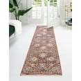 thumbnail image 1 of Rugs.com Lola Collection Rug – 13 Ft Runner Brick Red Medium Rug Perfect For Hallways, Entryways, 1 of 9
