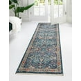 thumbnail image 1 of Rugs.com Lola Collection Rug – 13 Ft Runner Navy Blue Medium Rug Perfect For Hallways, Entryways, 1 of 9
