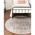 thumbnail image 1 of Rugs.com Lola Collection Rug – 5 Ft Round Brick Red Medium Rug Perfect For Kitchens, Dining Rooms, 1 of 3