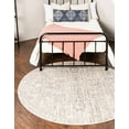 thumbnail image 1 of Rugs.com Lola Collection Rug – 5 Ft Round Gray Medium Rug Perfect For Kitchens, Dining Rooms, 1 of 6