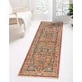 thumbnail image 1 of Rugs.com Lola Collection Rug – 6 Ft Runner Brick Red Medium Rug Perfect For Hallways, Entryways, 1 of 6