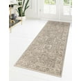thumbnail image 1 of Rugs.com Lola Collection Rug – 6 Ft Runner Gray Medium Rug Perfect For Hallways, Entryways, 1 of 9
