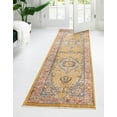 thumbnail image 1 of Rugs.com Lola Collection Rug – 6 Ft Runner Yellow Medium Rug Perfect For Hallways, Entryways, 1 of 9