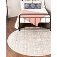 thumbnail image 1 of Rugs.com Lola Collection Rug – 7 Ft Round Gray Medium Rug Perfect For Kitchens, Dining Rooms, 1 of 9