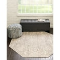 thumbnail image 1 of Rugs.com Lola Collection Rug – 8 Ft Octagon Gray Medium Rug Perfect For Living Rooms, Kitchens, Entryways, 1 of 6
