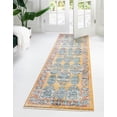 thumbnail image 1 of Rugs.com Lola Collection Rug – 8 Ft Runner Yellow Medium Rug Perfect For Hallways, Entryways, 1 of 9