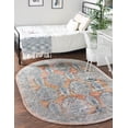 thumbnail image 1 of Rugs.com Lola Collection Rug – 8' x 10' Oval Brick Red Medium Rug Perfect For Living Rooms, Large Dining Rooms, Open Floorplans, 1 of 1