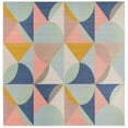 thumbnail image 1 of Rugs.com Lotus Collection Rug – 6' Square Multi Low Rug Perfect For Living Rooms, Kitchens, Entryways, 1 of 8