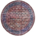 thumbnail image 1 of Rugs.com Maahru Collection Washable Rug – 10 Ft Round Pink Low-Pile Rug Perfect For Kitchens, Dining Rooms, 1 of 7