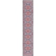 thumbnail image 1 of Rugs.com Maahru Collection Washable Rug – 10 Ft Runner Blue Low-Pile Rug Perfect For Hallways, Entryways, 1 of 1