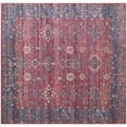 thumbnail image 1 of Rugs.com Maahru Collection Washable Rug – 10 Ft Square Rust Red Low-Pile Rug Perfect For Living Rooms, Kitchens, Entryways, 1 of 7
