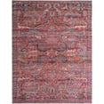 thumbnail image 1 of Rugs.com Maahru Collection Washable Rug – 10' x 13' Rust Red Low-Pile Rug Perfect For Living Rooms, Large Dining Rooms, Open Floorplans, 1 of 9