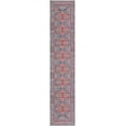 thumbnail image 1 of Rugs.com Maahru Collection Washable Rug – 13 Ft Runner Blue Low-Pile Rug Perfect For Hallways, Entryways, 1 of 1