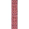 thumbnail image 1 of Rugs.com Maahru Collection Washable Rug – 13 Ft Runner Rust Red Low-Pile Rug Perfect For Hallways, Entryways, 1 of 1