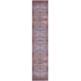 thumbnail image 1 of Rugs.com Maahru Collection Washable Rug – 13 Ft Runner Rust Red Low-Pile Rug Perfect For Hallways, Entryways, 1 of 1