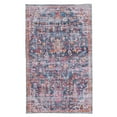 thumbnail image 1 of Rugs.com Maahru Collection Washable Rug – 2' x 3' Navy Blue Low-Pile Rug Perfect For Entryways, Kitchens, Breakfast Nooks, Accent Pieces, 1 of 9