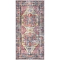thumbnail image 1 of Rugs.com Maahru Collection Washable Rug – 4 Ft Runner Pink Low-Pile Rug Perfect For Hallways, Entryways, 1 of 1