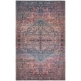 thumbnail image 1 of Rugs.com Maahru Collection Washable Rug – 4' x 6' Rust Red Low-Pile Rug Perfect For Entryways, Kitchens, Breakfast Nooks, Accent Pieces, 1 of 9