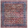 thumbnail image 1 of Rugs.com Maahru Collection Washable Rug – 5 Ft Square Pink Low-Pile Rug Perfect For Living Rooms, Kitchens, Entryways, 1 of 7