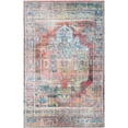 thumbnail image 1 of Rugs.com Maahru Collection Washable Rug – 5' x 8' Multi Low-Pile Rug Perfect For Bedrooms, Dining Rooms, Living Rooms, 1 of 9