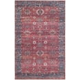 thumbnail image 1 of Rugs.com Maahru Collection Washable Rug – 5' x 8' Rust Red Low-Pile Rug Perfect For Bedrooms, Dining Rooms, Living Rooms, 1 of 9