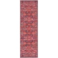 thumbnail image 1 of Rugs.com Maahru Collection Washable Rug – 6 Ft Runner Rust Red Low-Pile Rug Perfect For Hallways, Entryways, 1 of 1