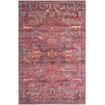 thumbnail image 1 of Rugs.com Maahru Collection Washable Rug – 6' x 9' Rust Red Low-Pile Rug Perfect For Bedrooms, Dining Rooms, Living Rooms, 1 of 9