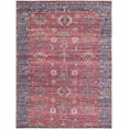 thumbnail image 1 of Rugs.com Maahru Collection Washable Rug – 7' x 10' Rust Red Low-Pile Rug Perfect For Bedrooms, Dining Rooms, Living Rooms, 1 of 9