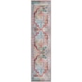 thumbnail image 1 of Rugs.com Maahru Collection Washable Rug – 8 Ft Runner Multi Low-Pile Rug Perfect For Hallways, Entryways, 1 of 1