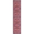 thumbnail image 1 of Rugs.com Maahru Collection Washable Rug – 8 Ft Runner Rust Red Low-Pile Rug Perfect For Hallways, Entryways, 1 of 1