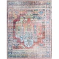 thumbnail image 1 of Rugs.com Maahru Collection Washable Rug – 8' x 10' Multi Low-Pile Rug Perfect For Living Rooms, Large Dining Rooms, Open Floorplans, 1 of 9