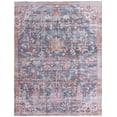 thumbnail image 1 of Rugs.com Maahru Collection Washable Rug – 8' x 10' Navy Blue Low-Pile Rug Perfect For Living Rooms, Large Dining Rooms, Open Floorplans, 1 of 9
