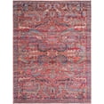 thumbnail image 1 of Rugs.com Maahru Collection Washable Rug – 8' x 10' Rust Red Low-Pile Rug Perfect For Living Rooms, Large Dining Rooms, Open Floorplans, 1 of 9