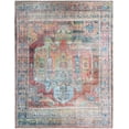 thumbnail image 1 of Rugs.com Maahru Collection Washable Rug – 9' x 12' Multi Low-Pile Rug Perfect For Living Rooms, Large Dining Rooms, Open Floorplans, 1 of 9