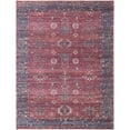thumbnail image 1 of Rugs.com Maahru Collection Washable Rug – 9' x 12' Rust Red Low-Pile Rug Perfect For Living Rooms, Large Dining Rooms, Open Floorplans, 1 of 9