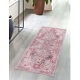 thumbnail image 1 of Rugs.com Mangata Collection Rug – 2' x 5' Runner Apricot And Pink Low Rug Perfect For Hallways, Entryways, 1 of 9