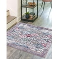thumbnail image 1 of Rugs.com Mangata Collection Rug – 5' 3 Square Multi Low Rug Perfect For Living Rooms, Kitchens, Entryways, 1 of 9