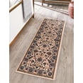 thumbnail image 1 of Rugs.com Medina Collection Rug – 10 Ft Runner Ivory Medium Rug Perfect For Hallways, Entryways, 1 of 8
