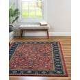 thumbnail image 1 of Rugs.com Medina Collection Rug – 3' x 5' Classic Red Medium Rug Perfect For Entryways, Kitchens, Breakfast Nooks, Accent Pieces, 1 of 9