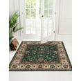 thumbnail image 1 of Rugs.com Medina Collection Rug – 5 Ft Square Emerald Green Medium Rug Perfect For Living Rooms, Kitchens, Entryways, 1 of 8