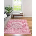 thumbnail image 1 of Rugs.com Medina Collection Rug – 5' x 8' Plumrose Pink Medium Rug Perfect For Bedrooms, Dining Rooms, Living Rooms, 1 of 6
