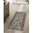 thumbnail image 1 of Rugs.com Medina Collection Rug – 6 Ft Runner Cloud Gray Medium Rug Perfect For Hallways, Entryways, 1 of 9