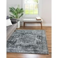 thumbnail image 1 of Rugs.com Medina Collection Rug – 6' x 9' Steel Gray Medium Rug Perfect For Bedrooms, Dining Rooms, Living Rooms, 1 of 9