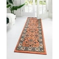 thumbnail image 1 of Rugs.com Medina Collection Rug – 8 Ft Runner Salmon Medium Rug Perfect For Hallways, Entryways, 1 of 8