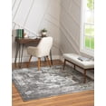 thumbnail image 1 of Rugs.com Monte Carlo Collection Rug – 6' Square Gray Medium Rug Perfect For Living Rooms, Kitchens, Entryways, 1 of 9