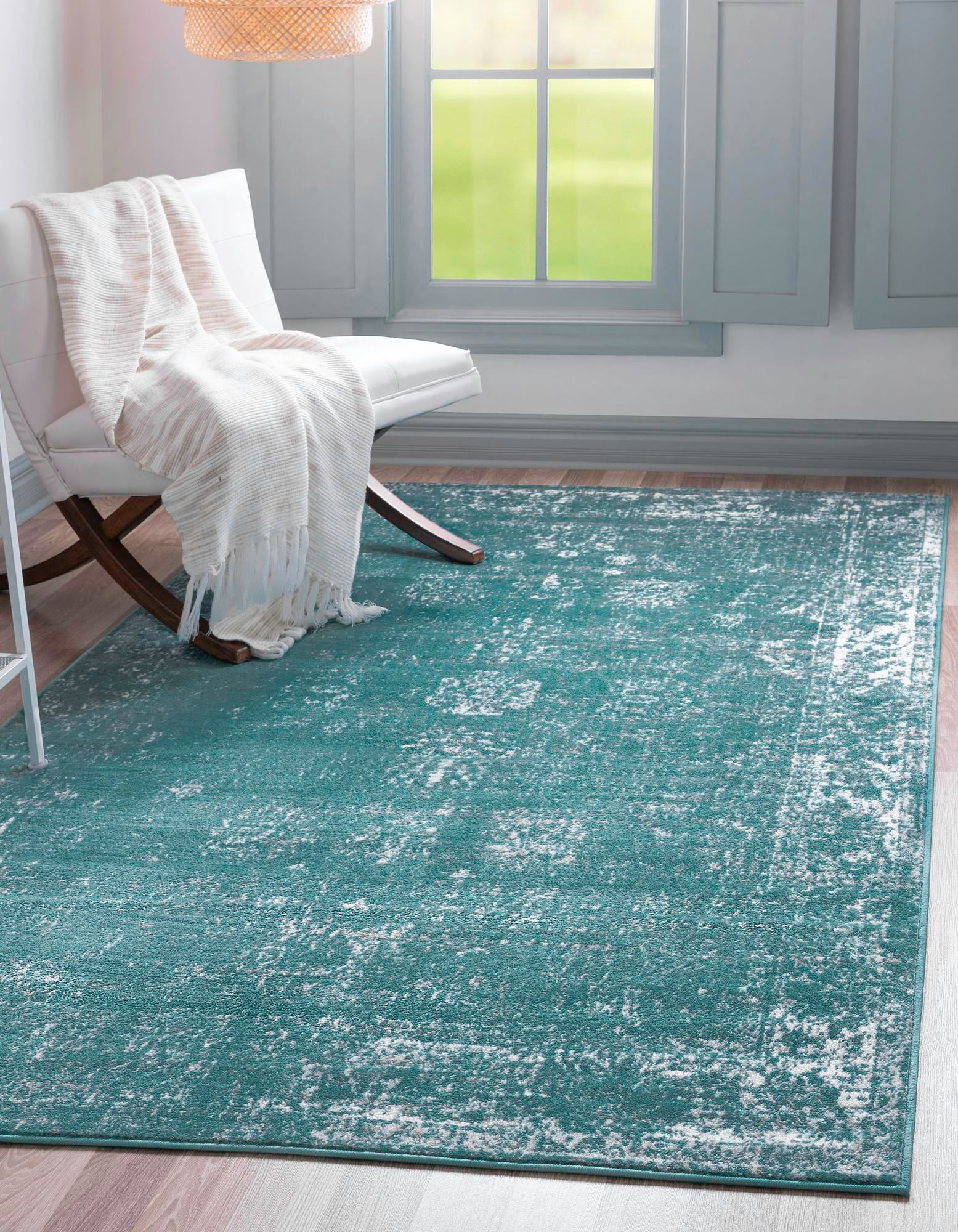 8 X 10 Turquoise Rug