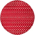 thumbnail image 1 of Rugs.com Moroccan Trellis Collection Rug – 10 Ft Round Burgundy Red Medium Rug Perfect For Kitchens, Dining Rooms, 1 of 9